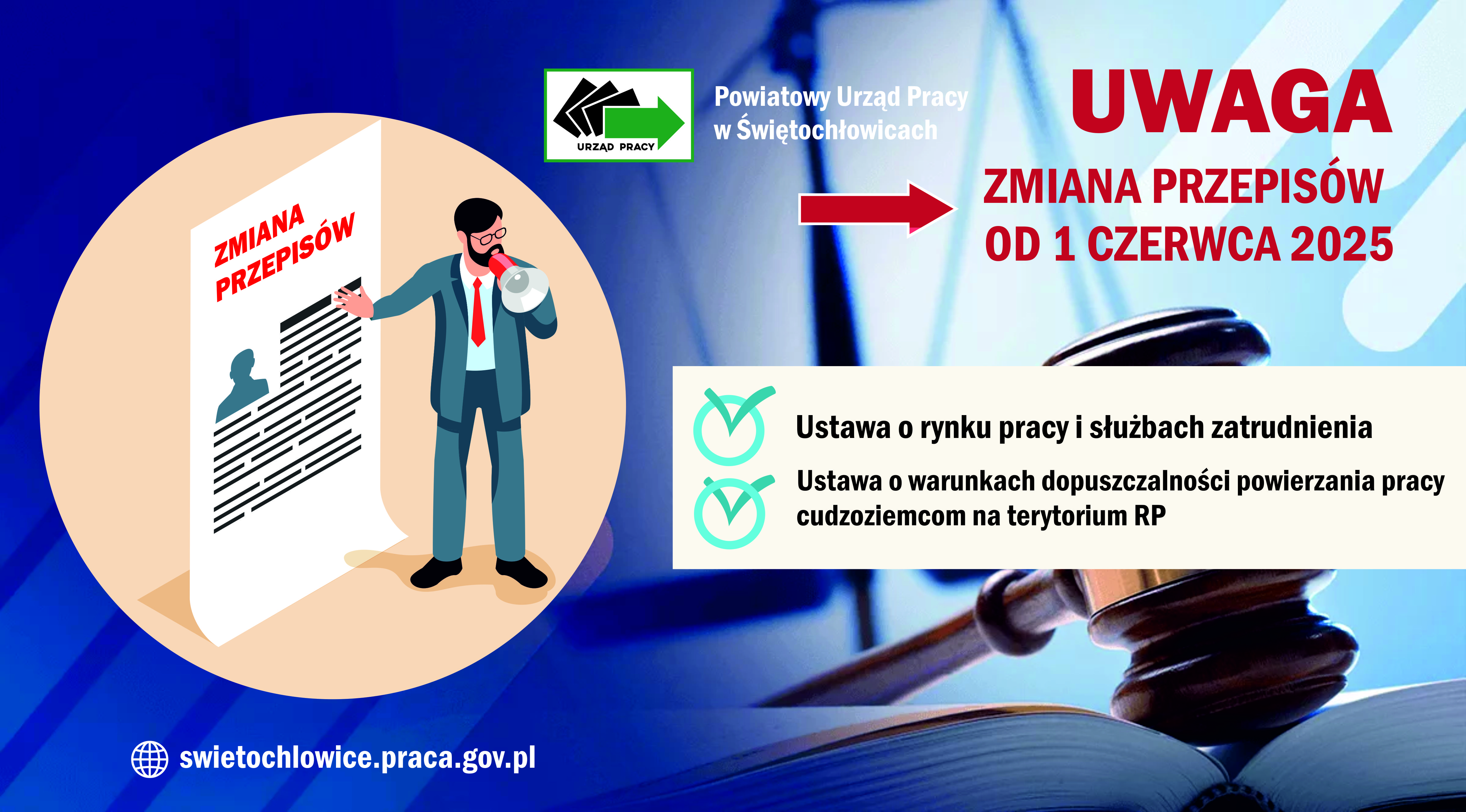 Zdjęcie artykułu Od 1 czerwca nowe przepisy. Co zmienia się w ustawie o rynku pracy ?